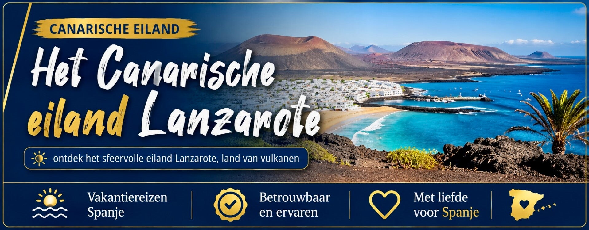 sfeervolle eiland Lanzarote