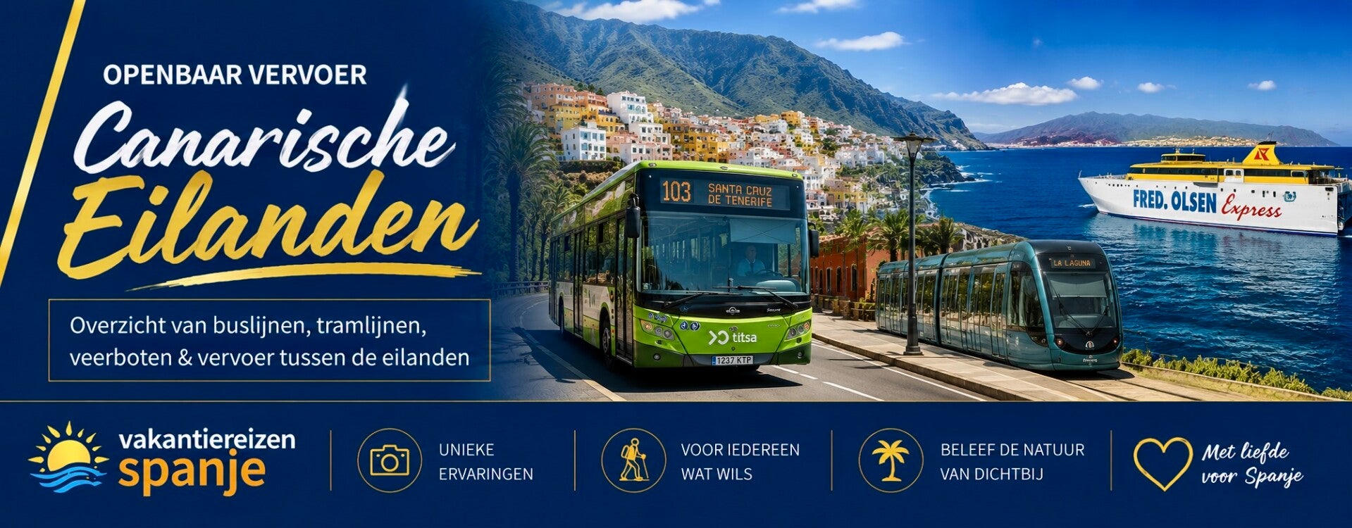 openbaar vervoer Canarische eilanden