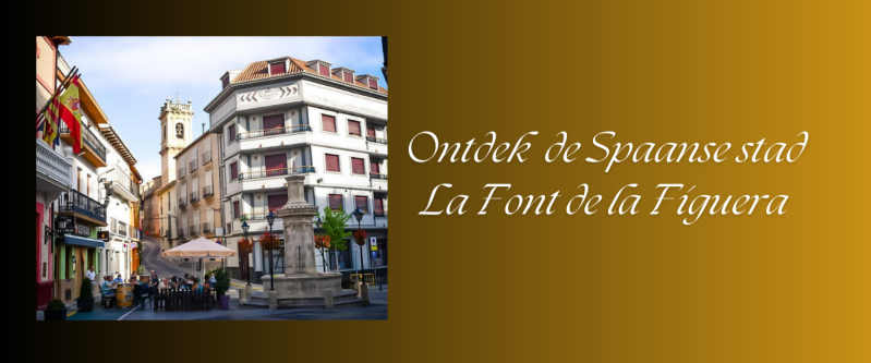 de Spaanse stad La Font de la Figuera