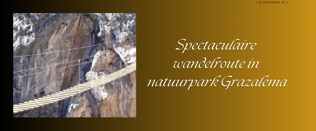 Wandelroute in natuurpark Grazalema