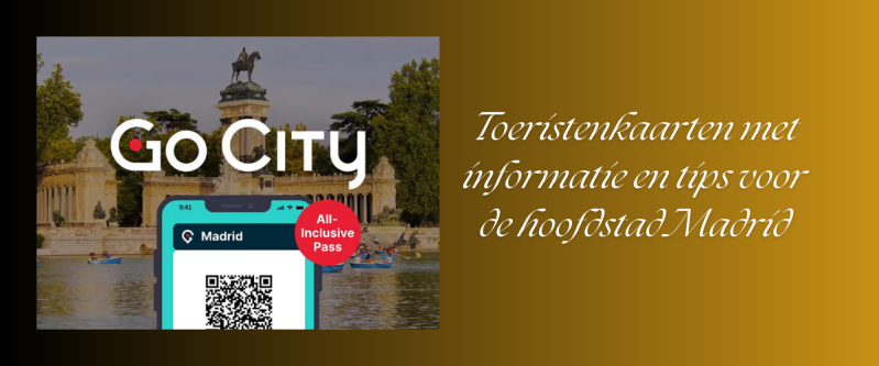 Toeristenkaarten met informatie en tips voor de hoofdstad Madrid