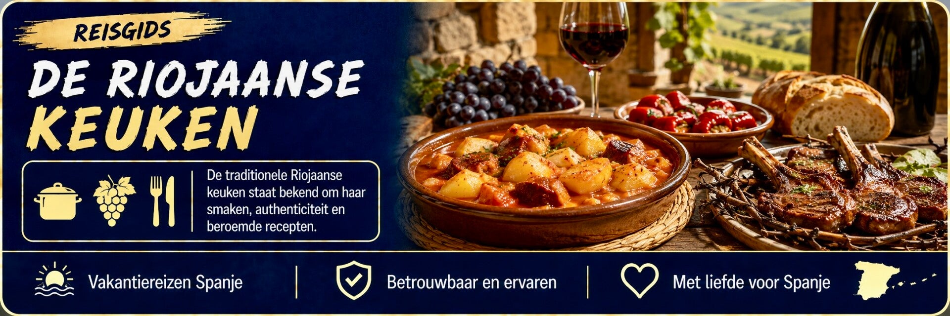 Traditionele Riojaanse keuken in La Rioja