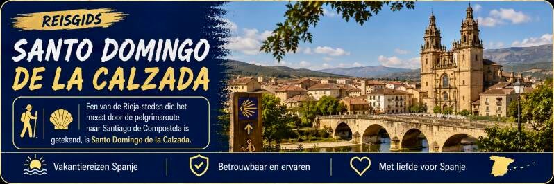 Santo Domingo de la Calzada, pelgrimsstad in La Rioja