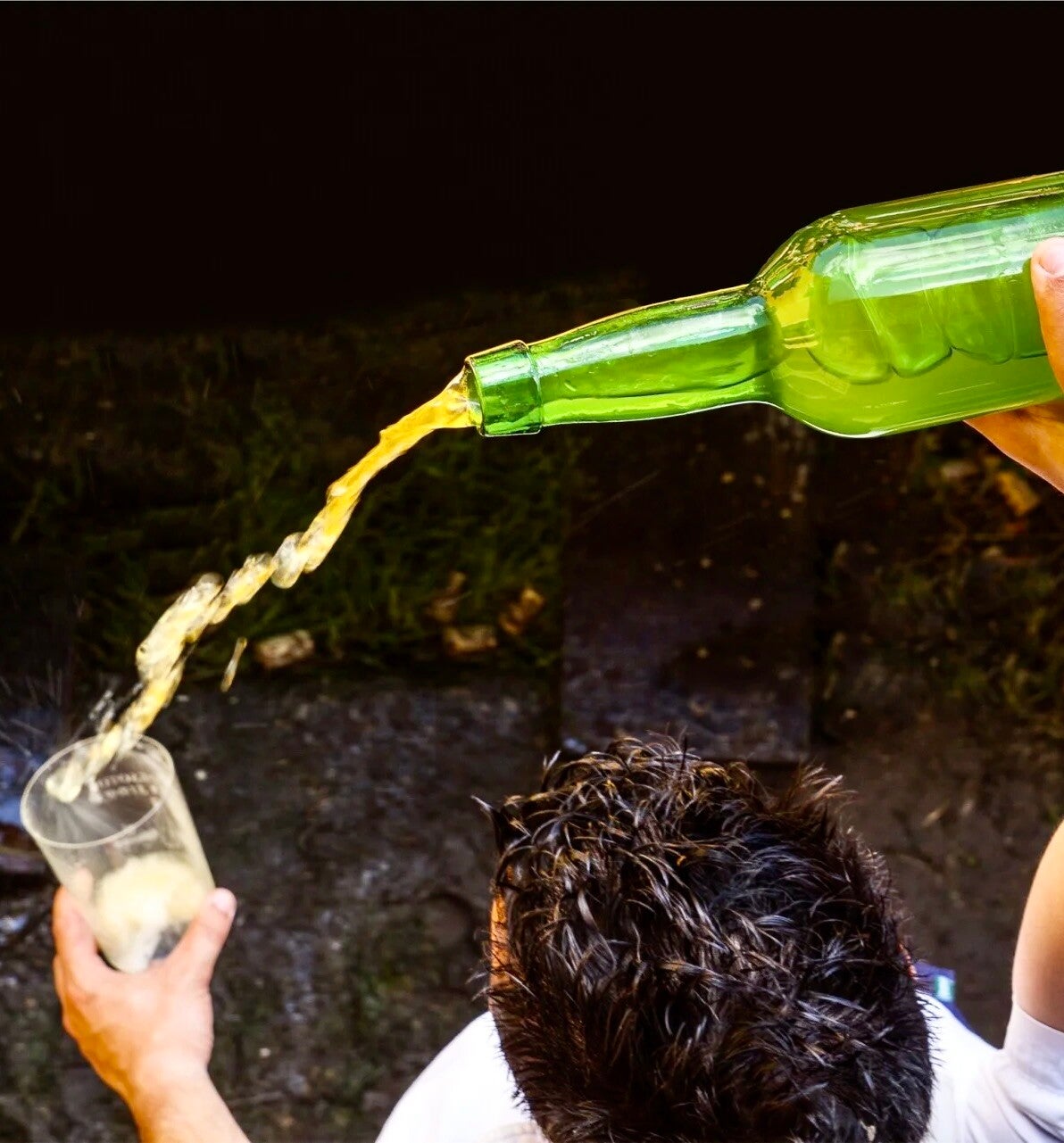 Cider inschenken in Asturië