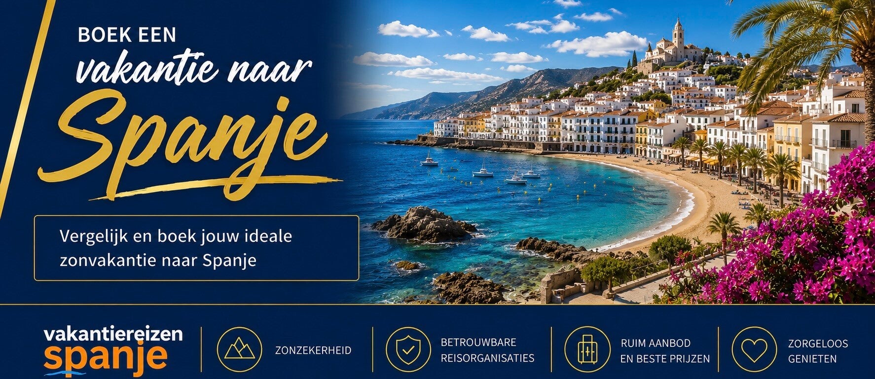 Boek een vakantie naar Spanje