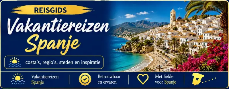 Vakantie in Spanje met kust, steden en landschap