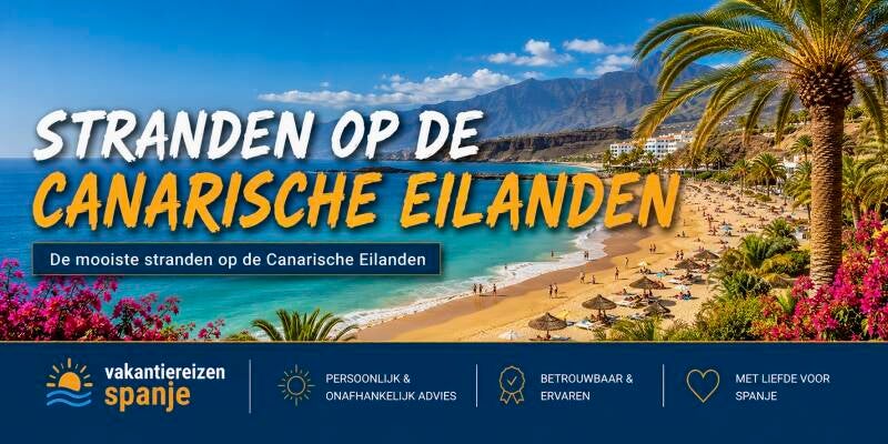 stranden op de canarische eilanden