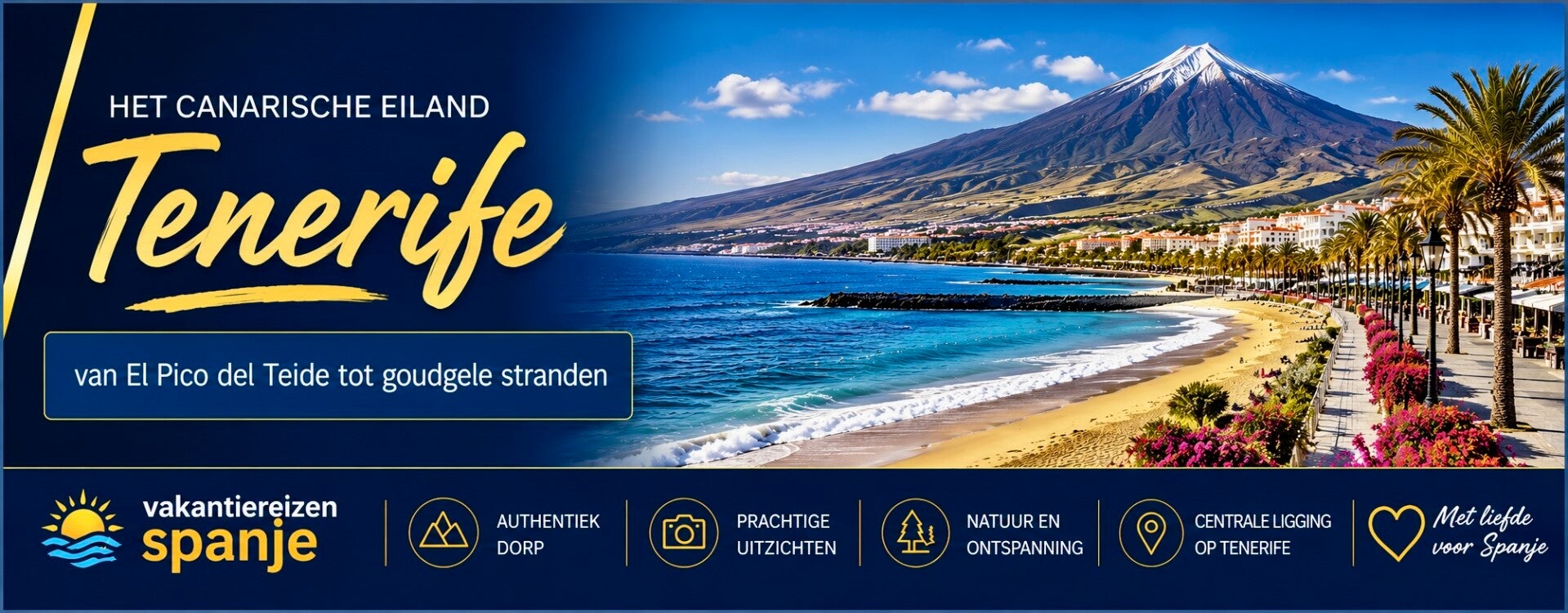 Toeristische informatie van het Canarische eiland Tenerife