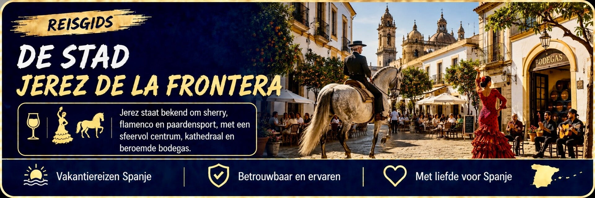 Ontdek de mooiste highlights en must-see bezienswaardigheden van Jerez de la Frontera