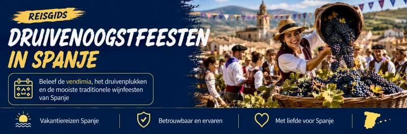 traditionele wijnfeesten van Spanje