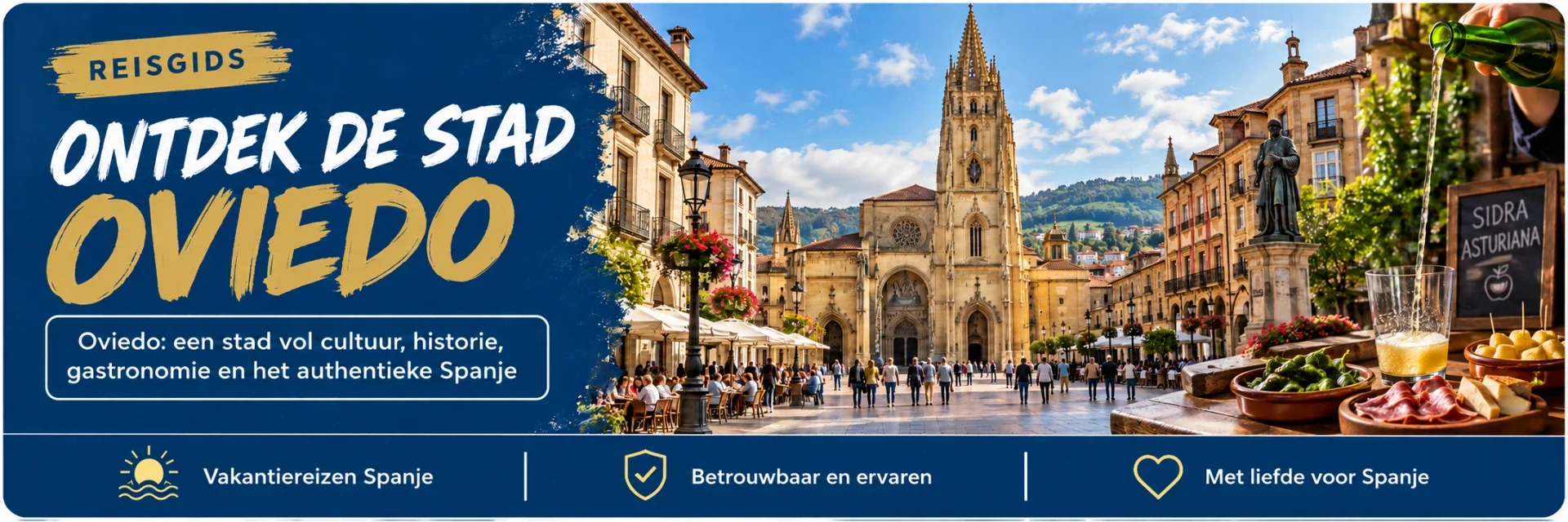 Oviedo: een stad vol cultuur, historie, gastronomie en het authentieke Spanje