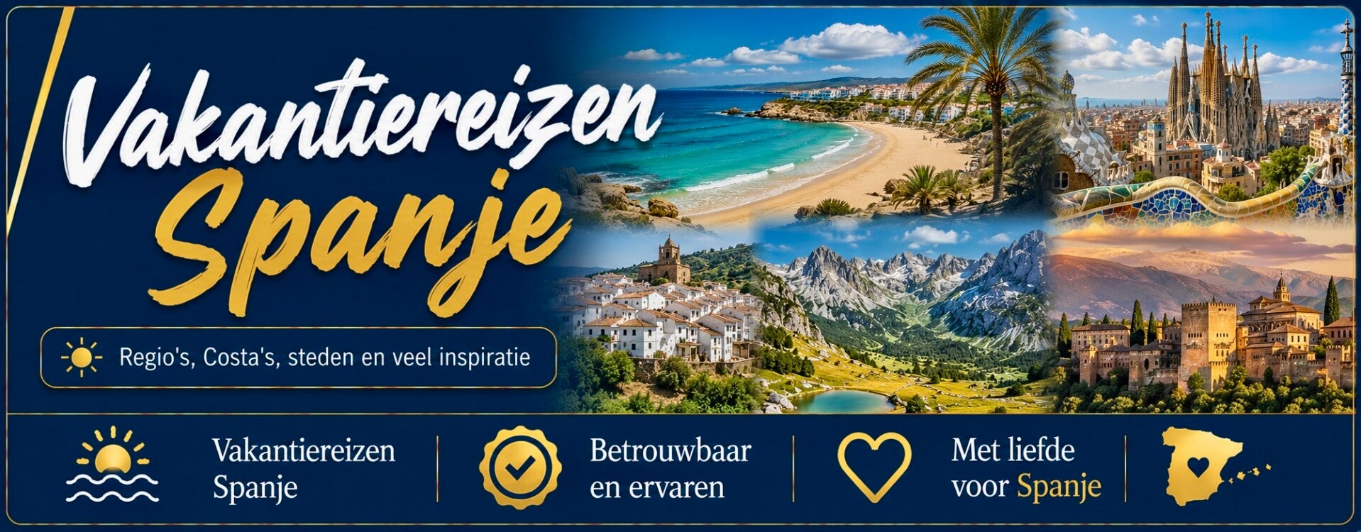 vakantie reizen Spanje