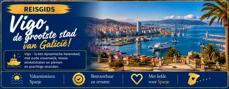 Vigo - is een dynamische havenstad, met oude visserswijk, mooie winkelstraten en pleinen en prachtige stranden