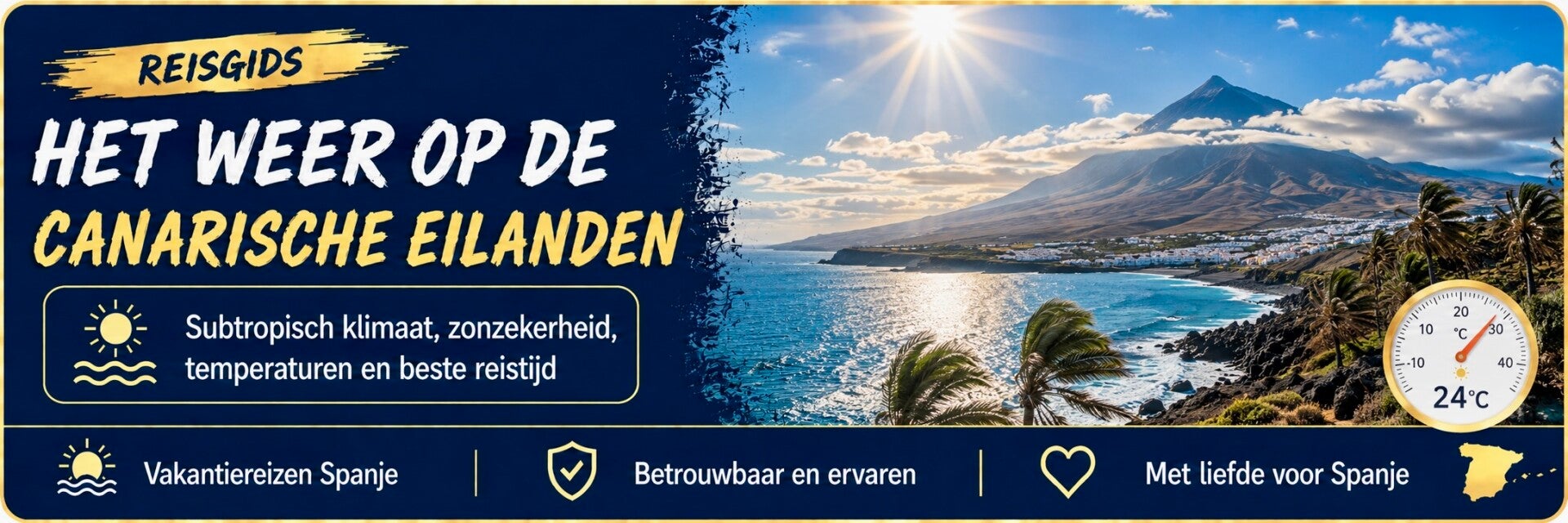 weer op de canarische eilanden