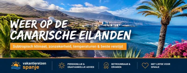 weer op de canarische eilanden