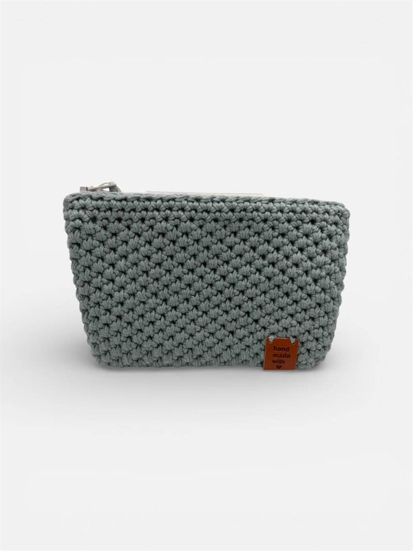 Trousse bleue grise - petit modèle