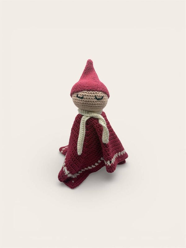 Le doudou lutin rose fuschia
