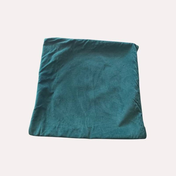 kussenhoes velours groen 45x45cm