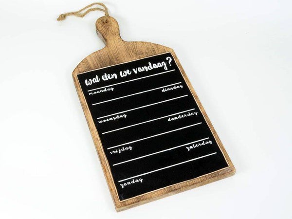 Woodart 7241  eten we vandaag natural