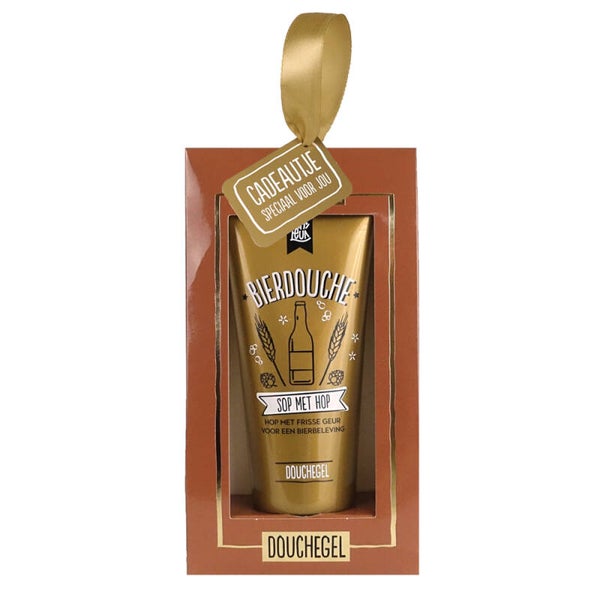100% Leuk Douchegel in cadeauverpakking - Bierdouche