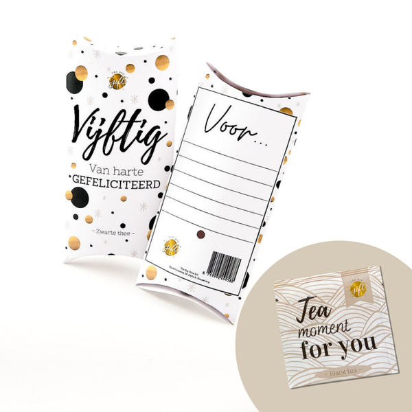 The Big Gifts - Cadeaudoosje Thee – Vijftig