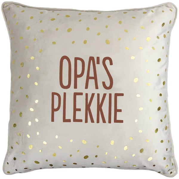 100% Leuk Sierkussen - Opa's plekkie