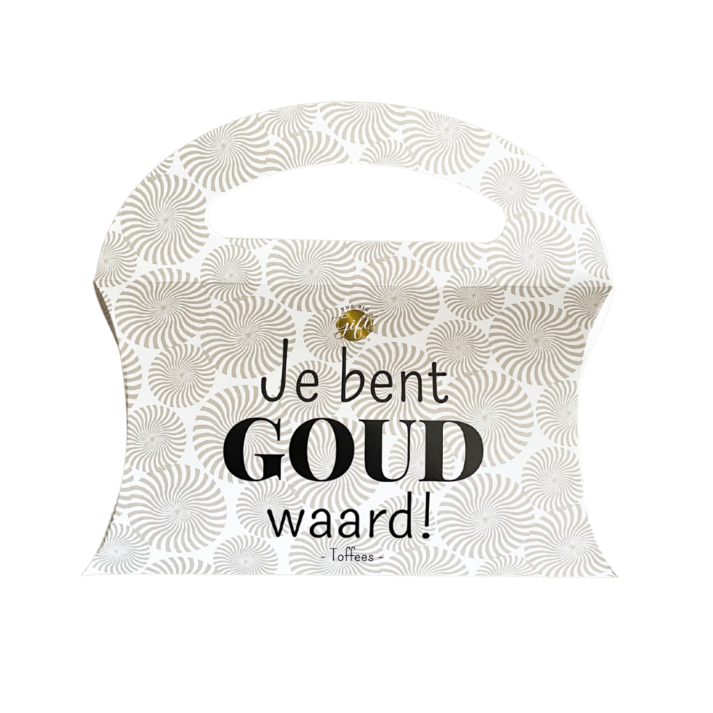The Big Gifts - Snoep Tasje – Goud Waard
