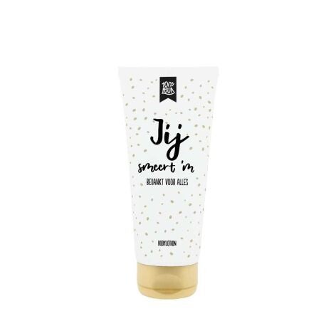 100% LEUK Bodylotion - Jij smeert hem