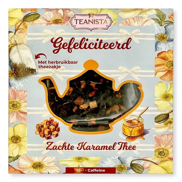 Thee Kaart Gefeliciteerd