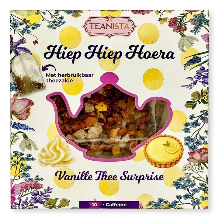 Thee Kaart Hiep Hiep Hoera