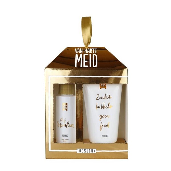 100% Leuk Cadeau set – Van harte meid