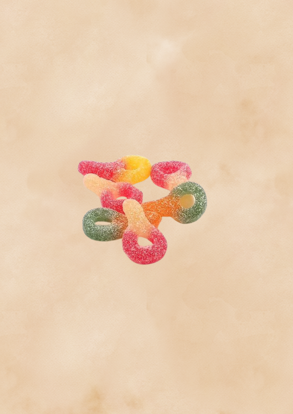 Tétines fruitées acidulées