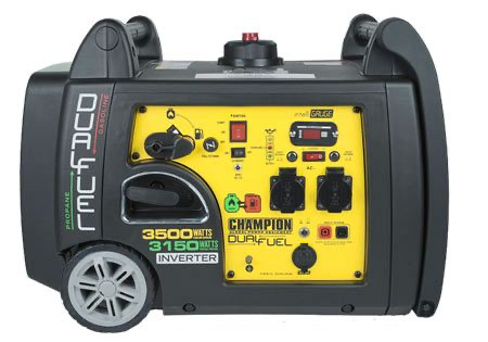 Champion 3400 Watt Dual Fuel Inverter Generator