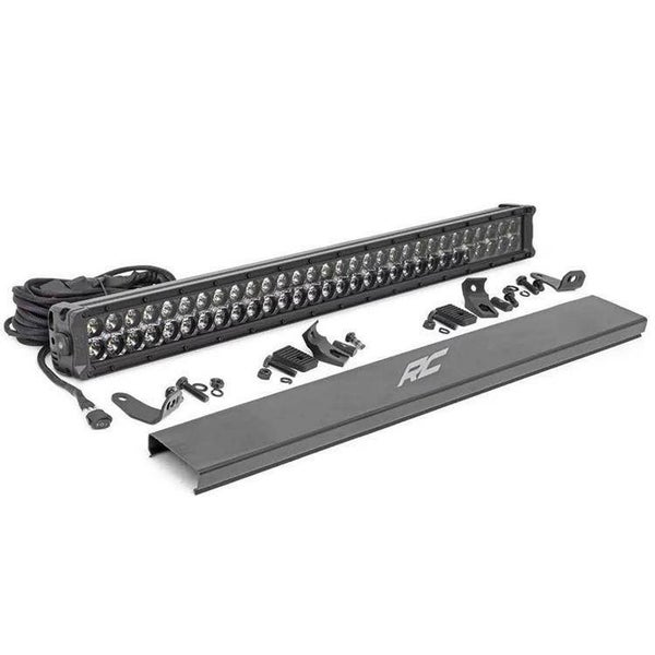 Cree LED Light Bar 30" double row Cool white DRL Black Series Rough Country
