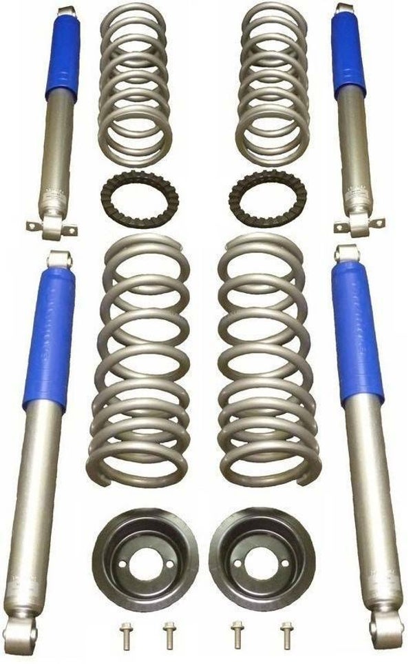 2" lift heavy load lucht naar spoel set met +3" 4 Stg Adj shocks Discovery 2