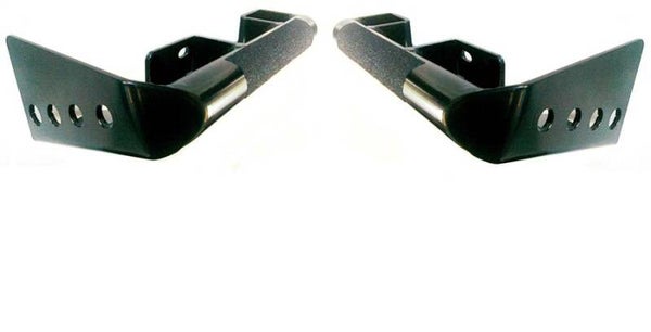 Pair of heavy duty rear bumper corners for Defender 90 without SWC