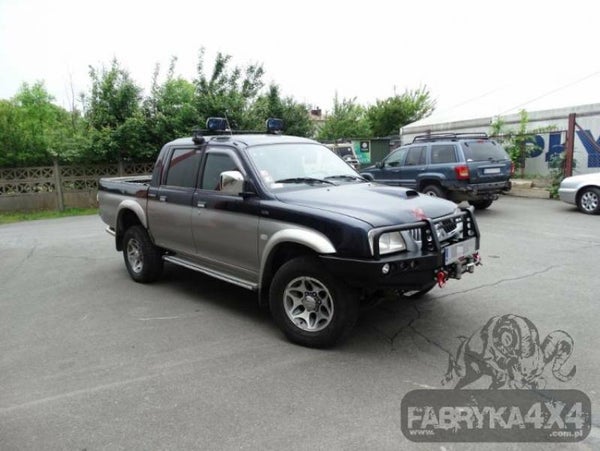 F4x4 Voorbumper met bullbar Mitsubishi L200 III 1996 tot 2005