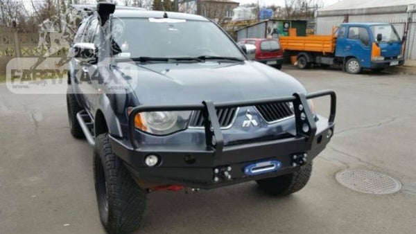 F4x4 Voorbumper met bullbar Mitsubishi L200 IV 2005 tot 2010