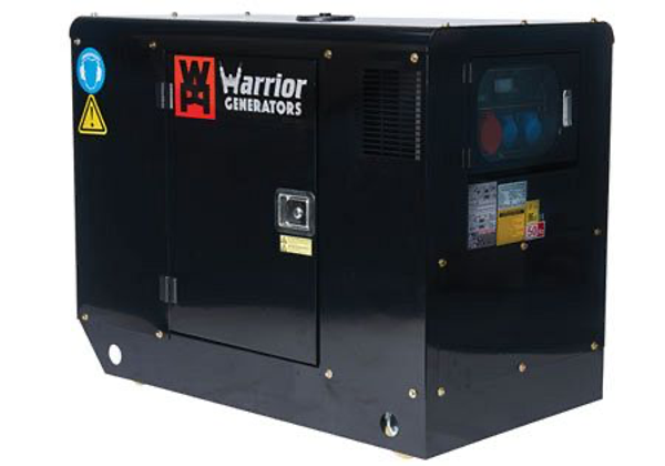 Warrior 12.5 Kva Diesel Generator 3 Fase