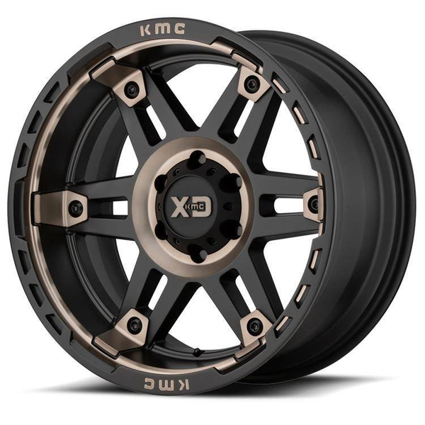 XD series Lichtmetalen velg XD840 Spy II Satin Black / Dark Tint
