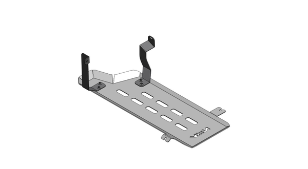 Nissan Navara NP300 Dieseltank beschert plaat