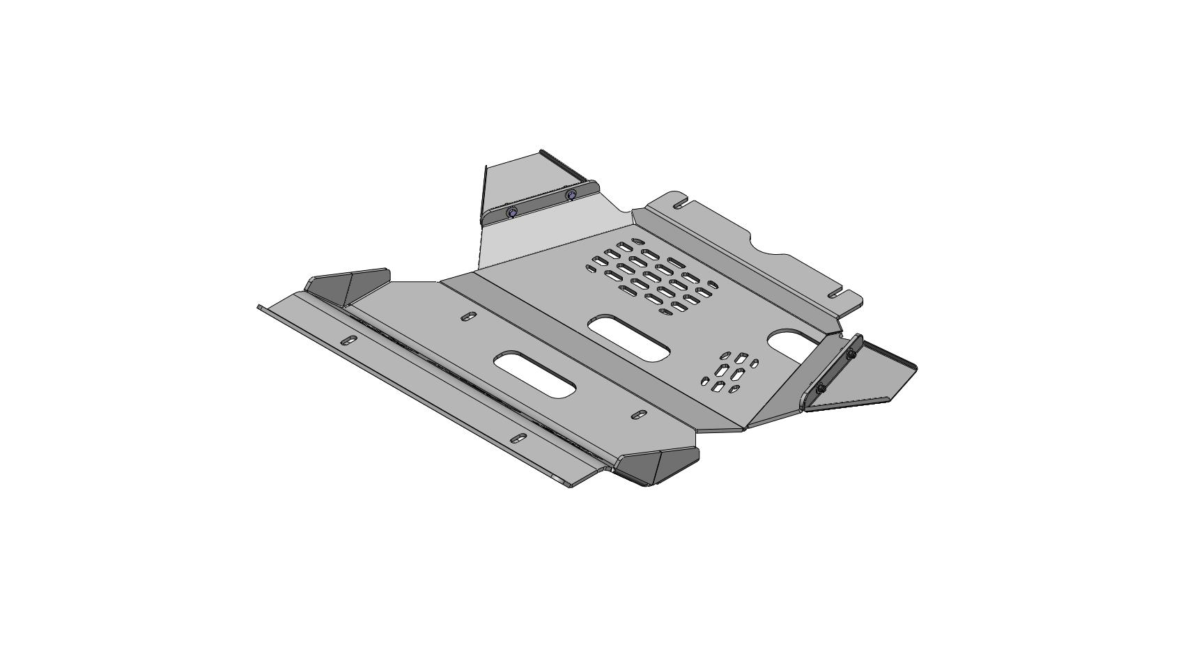 AFN Toyota Hilux Revo Motor beschermplaat