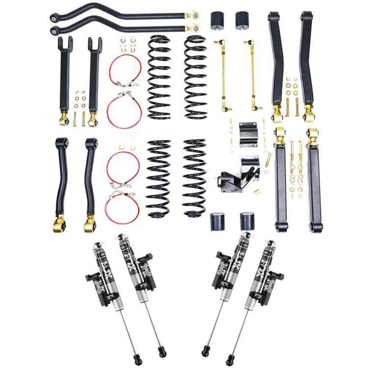 Clayton 3,5'' met FOX 2.0 Performance dempers Wrangler JK