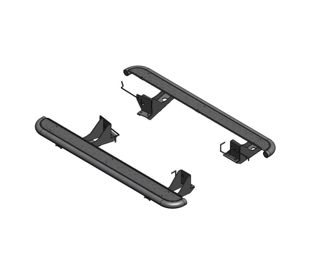 AFN Mitsubishi L200 Triton MQ Rock sliders