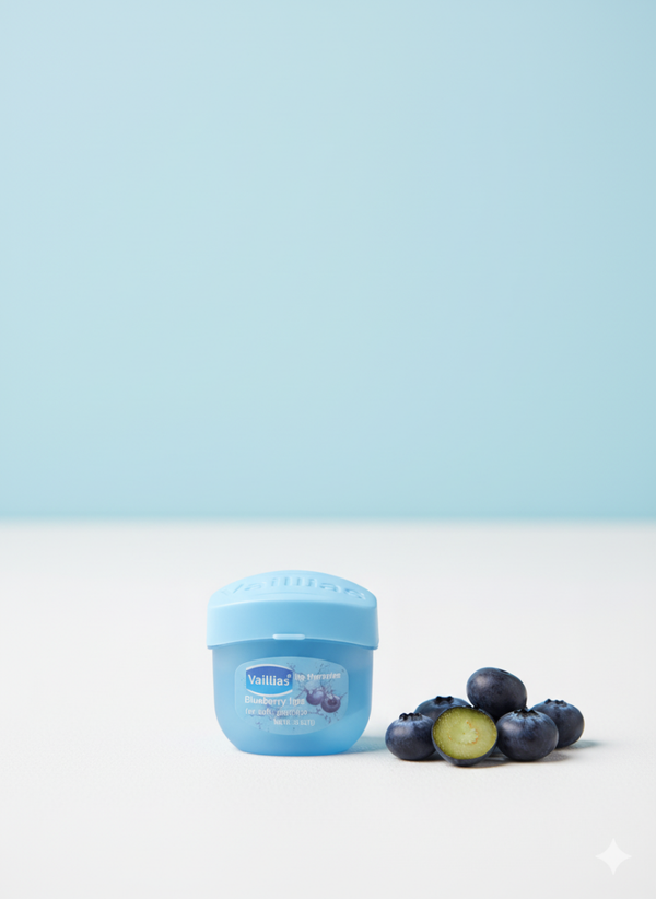 Baume à lèvres hydratante à la myrtille