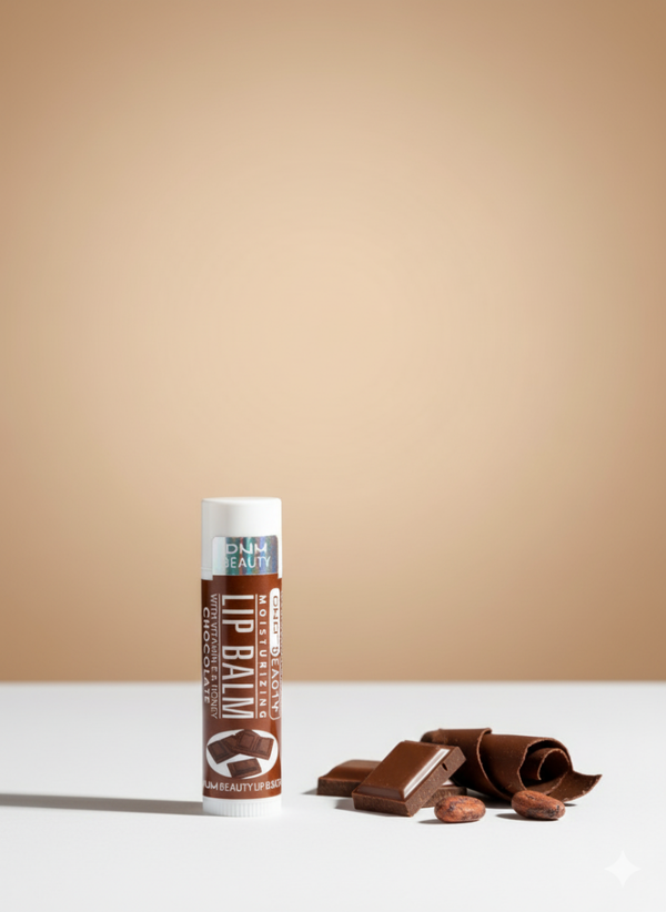 Baume à lèvres hydratant à base de chocolat 🍫