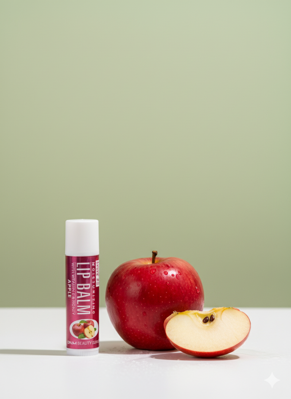 Baume à lèvres hydratant à base de pomme