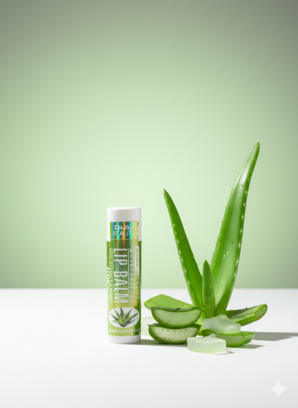 Baume à lèvres hydratant à base d'aloe vera