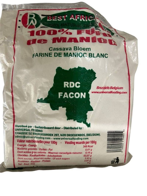Fufu de Manioc RDC