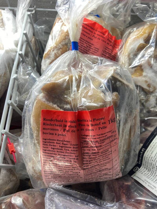 Cow Skin Clean Frozen